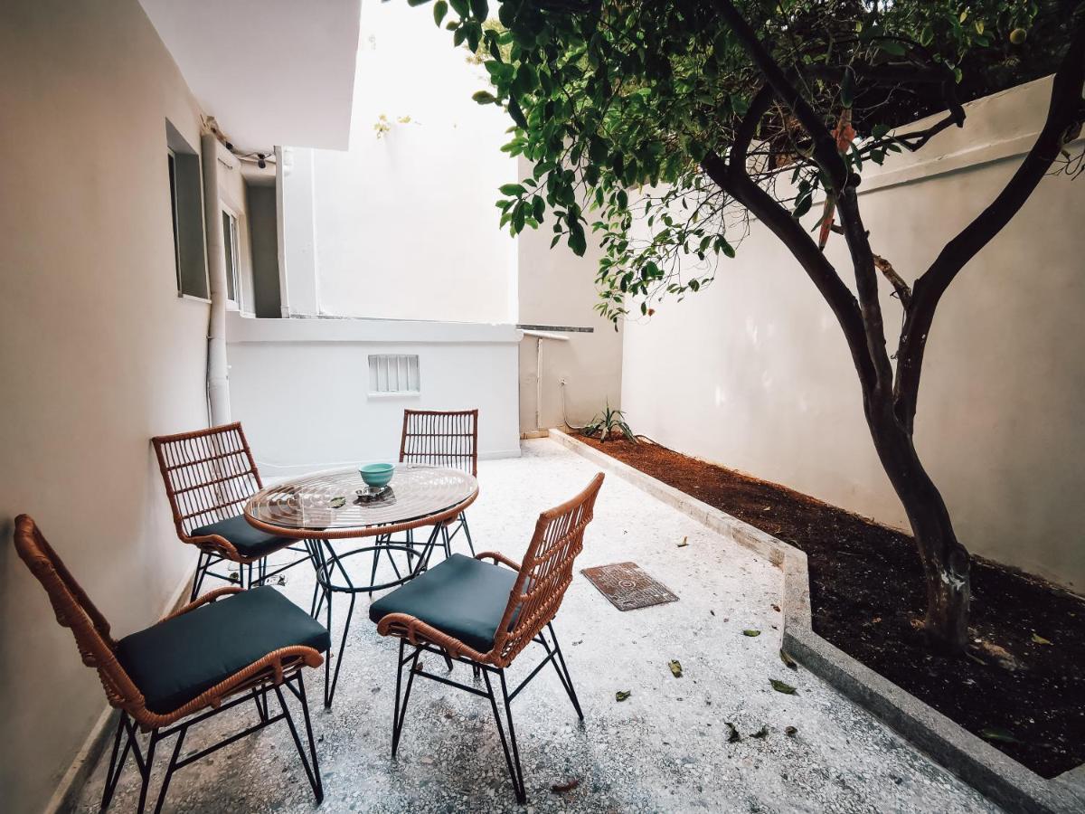 Explore Greece From Apartment With Private Garden Халкида Экстерьер фото
