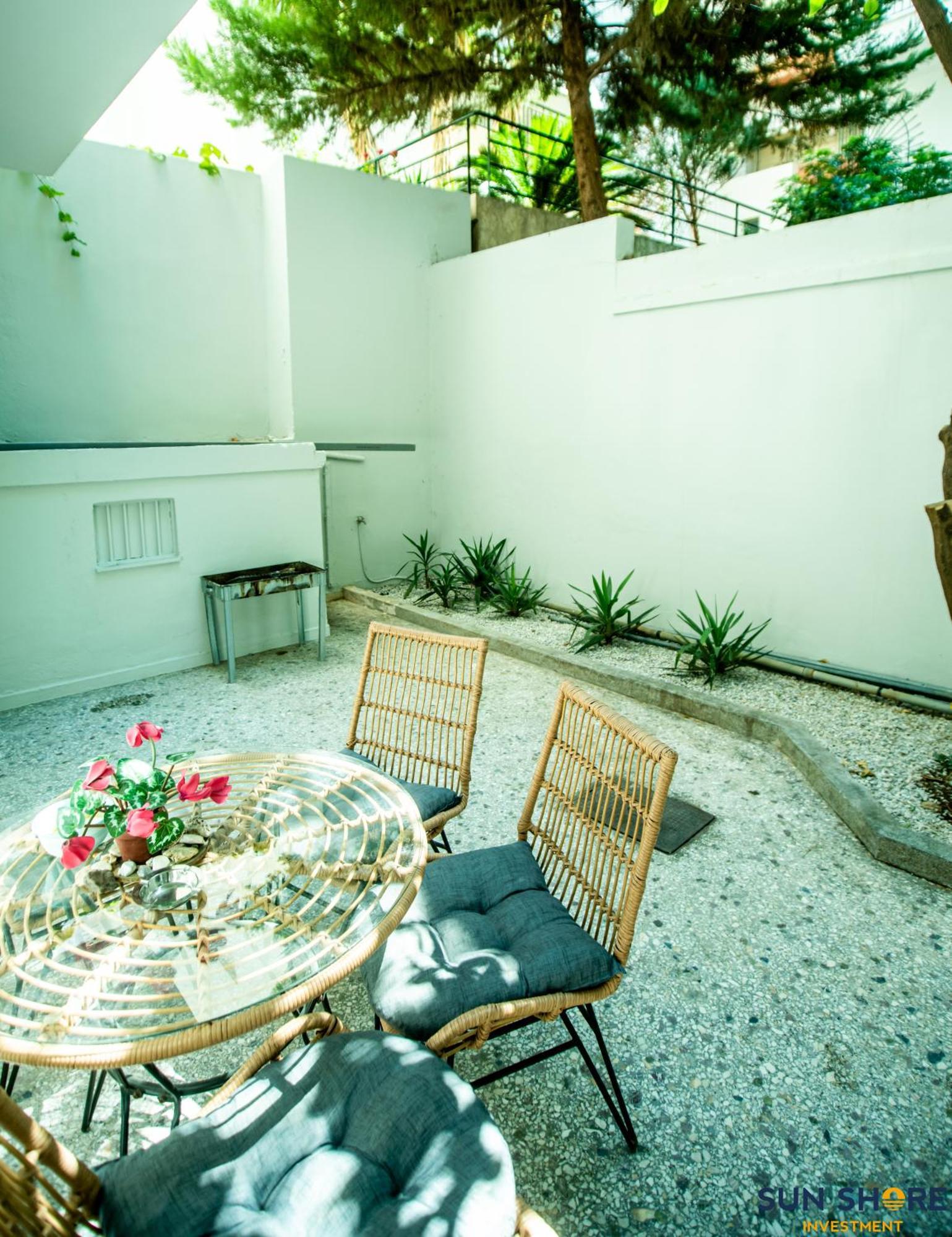 Explore Greece From Apartment With Private Garden Халкида Экстерьер фото